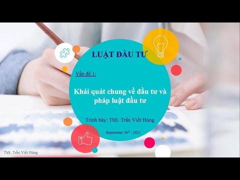 Luật Đầu tư 2020
