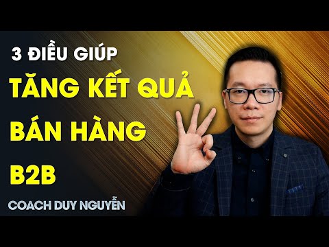 Kỹ năng bán hàng B2B